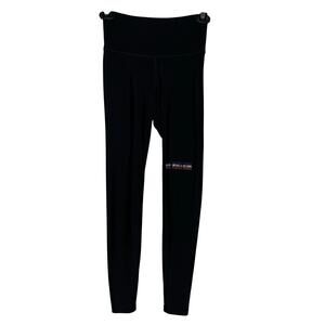 P.E NATION Black Red White and Blue Leggings